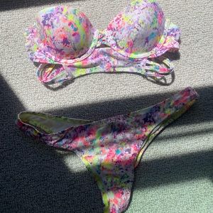 Victoria’s Secret strapless push up baiting suit